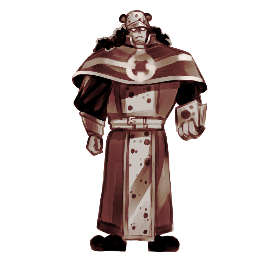 Kuma - Priest, Paw-Paw: After battle, the enemy is knocked back 3 spaces. Any unit in those spaces are also knocked back