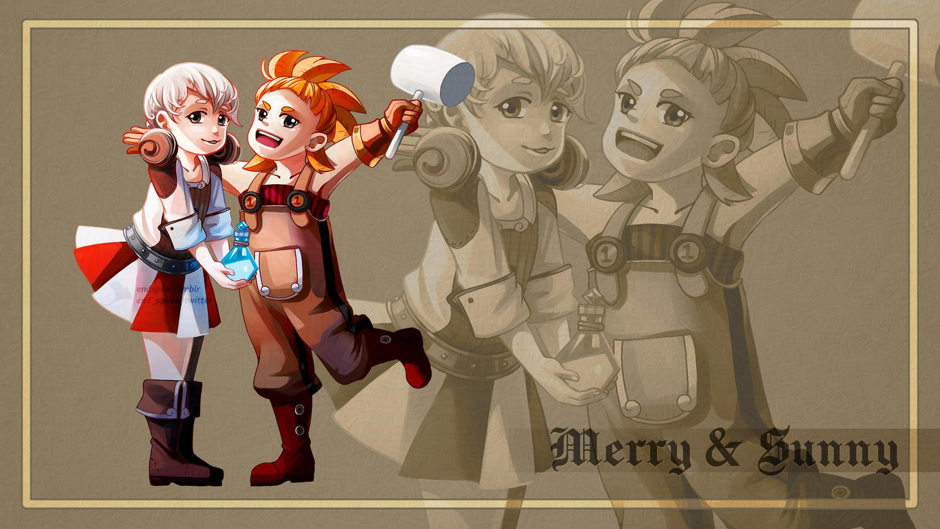 Merry &amp; Sunny - Background