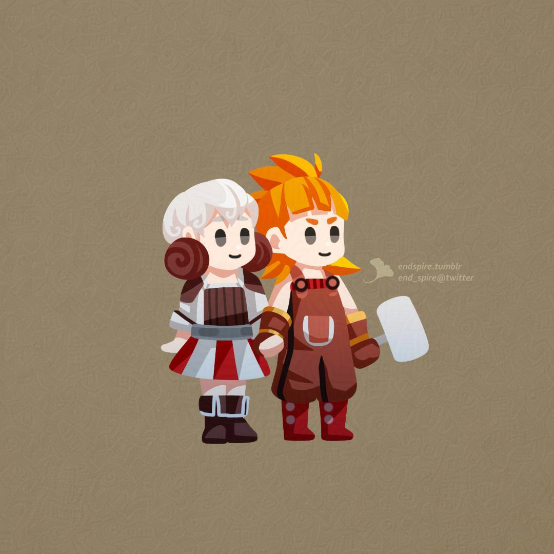 Merry &amp; Sunny - Chibi
