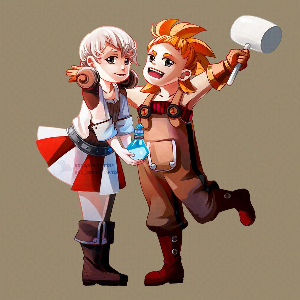 Merry &amp; Sunny - Full Character