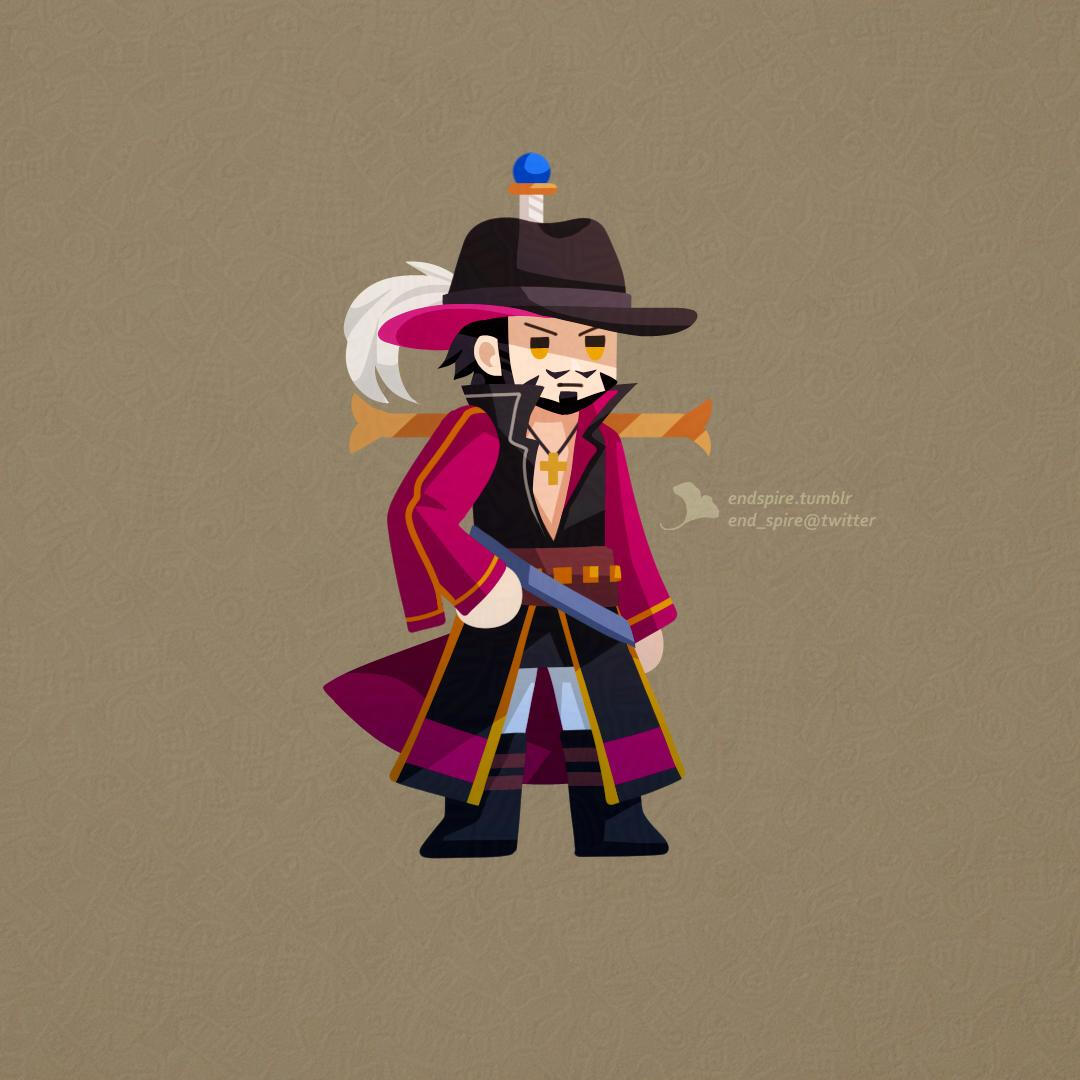 Mihawk - Chibi